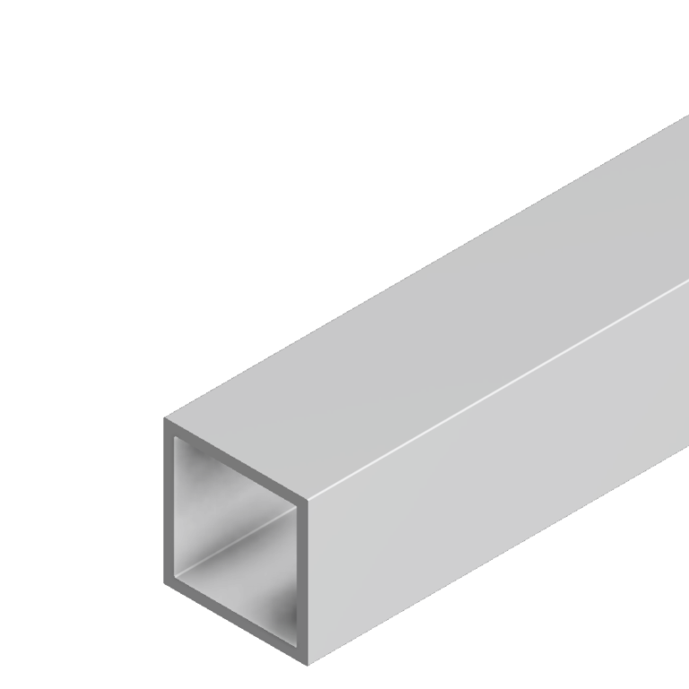 Квадратная алюминиевая труба ARL-K020.020